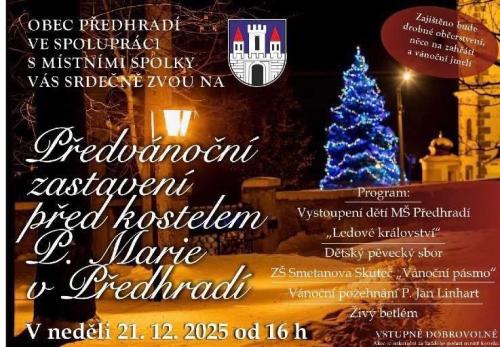 Vánoční zastavení 2026